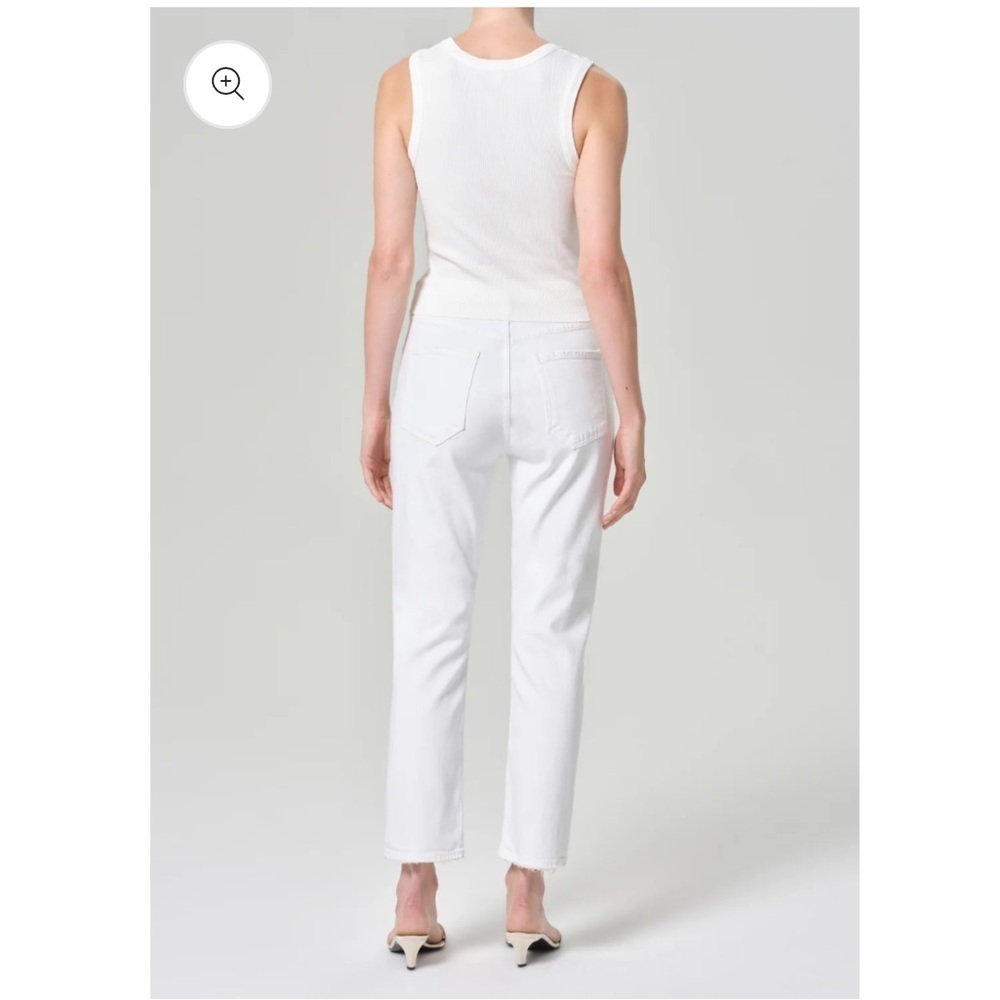Agolde | Riley High Rise Straight Crop Jeans - Picture 3 of 10